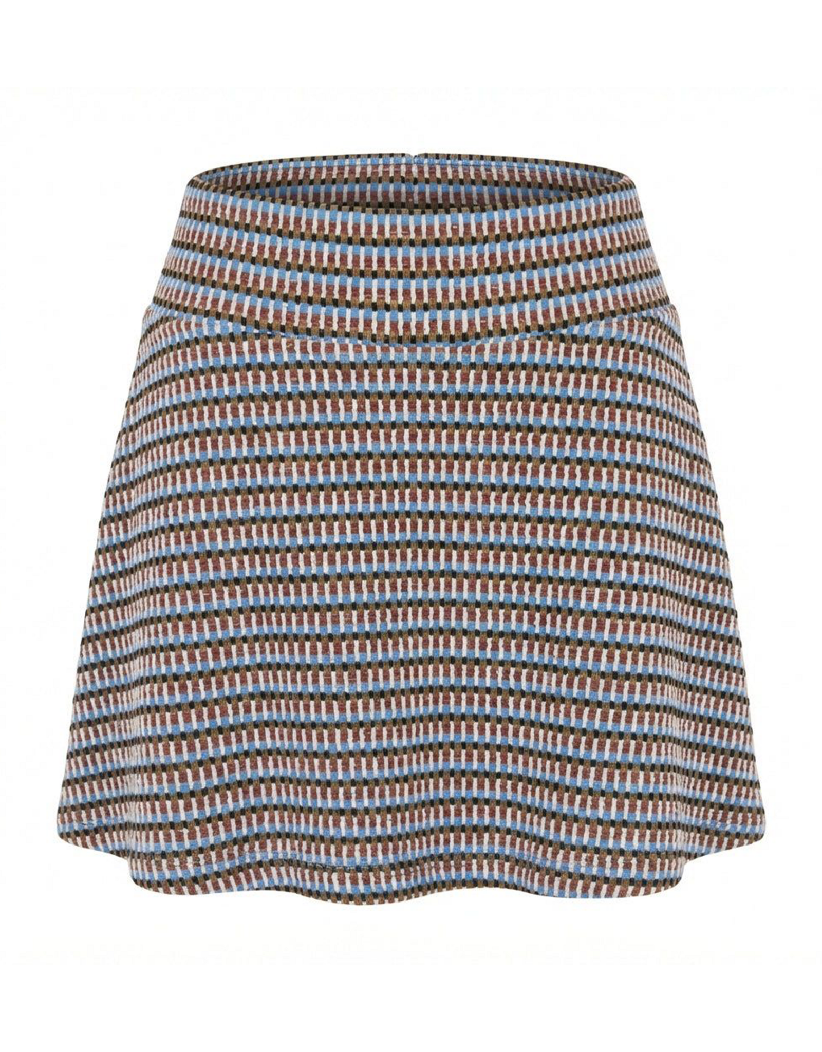 Pleat Libba Skirt Toffee/Glacier