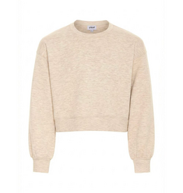 Pleat Darby Sweatshirt Sugar Cookie