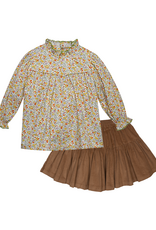 Remember Nguyen 2012 Yellow Flower Juliette Skirt Set
