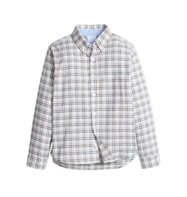 Little English Button Down Shirt Clarkson Plaid