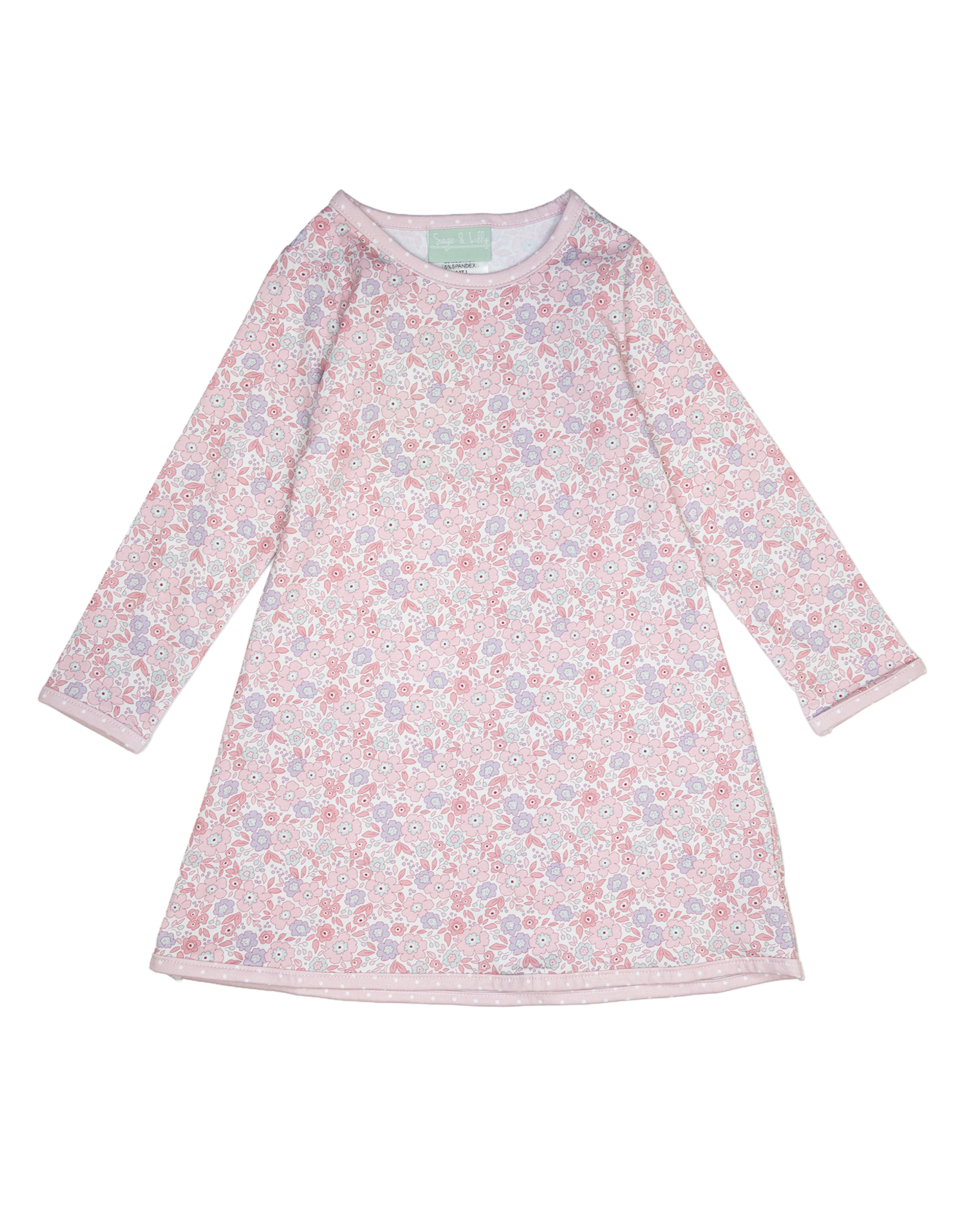 Sage & Lilly 2130 Mauve A-line dress