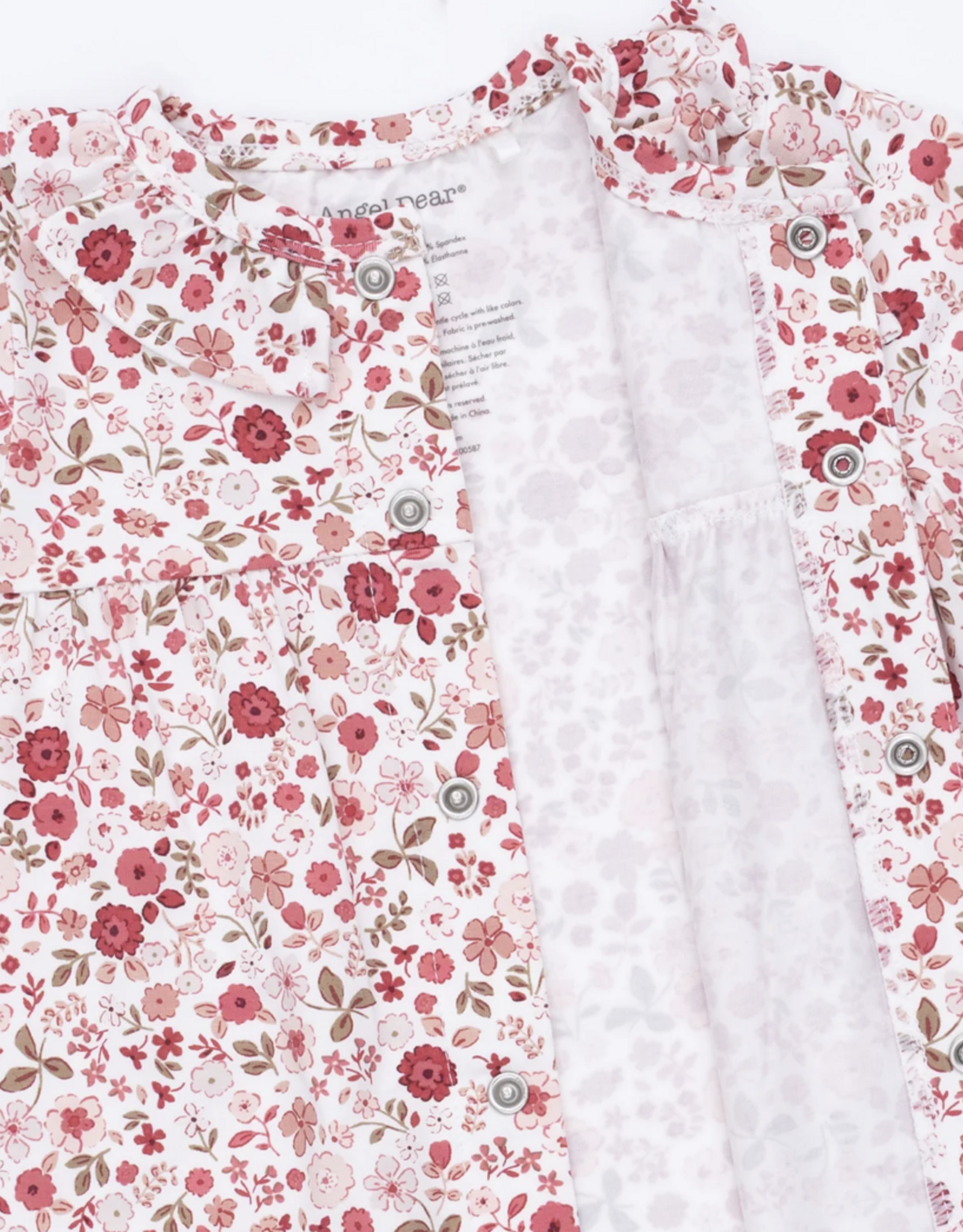 Angel Dear ADF26 Serene Floral Ruffle Romper