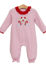Trotter Street Kids TSF26 Gingerbread House Romper