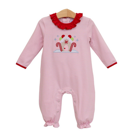 Trotter Street Kids Gingerbread House Romper