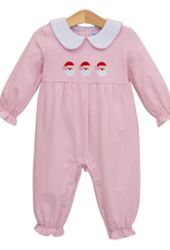 Trotter Street Kids TSF26 Santa Trio Romper PINK