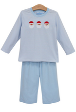 Trotter Street Kids TSF26 Santa Trio Pant Set