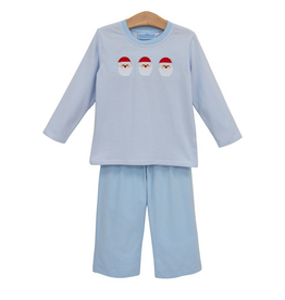 Trotter Street Kids Santa Trio Pant Set