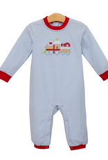 Trotter Street Kids TSF26 Gingerbread Train Romper