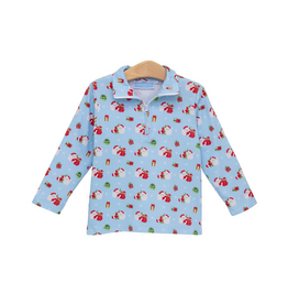 Trotter Street Kids Santa Workshop 1/4 zip Pullover
