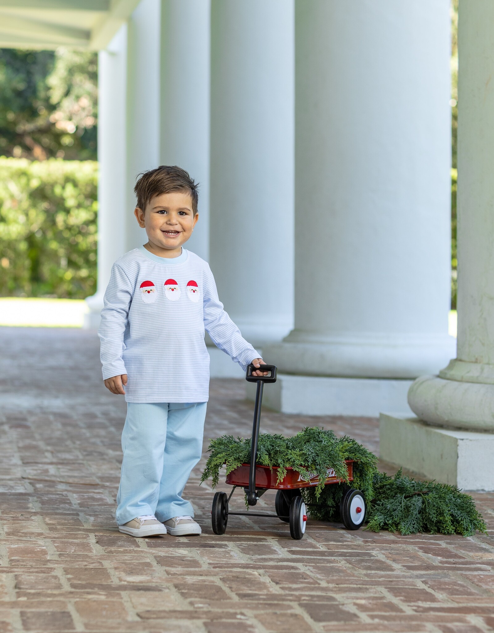 Trotter Street Kids TSF26 Santa Trio Pant Set
