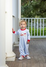 Trotter Street Kids TSF26 Gingerbread Train Romper