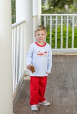 Trotter Street Kids TSF26 Gingerbread Train Shirt