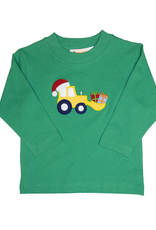 Luigi F26 LS Shirt Green Christmas Front Loader