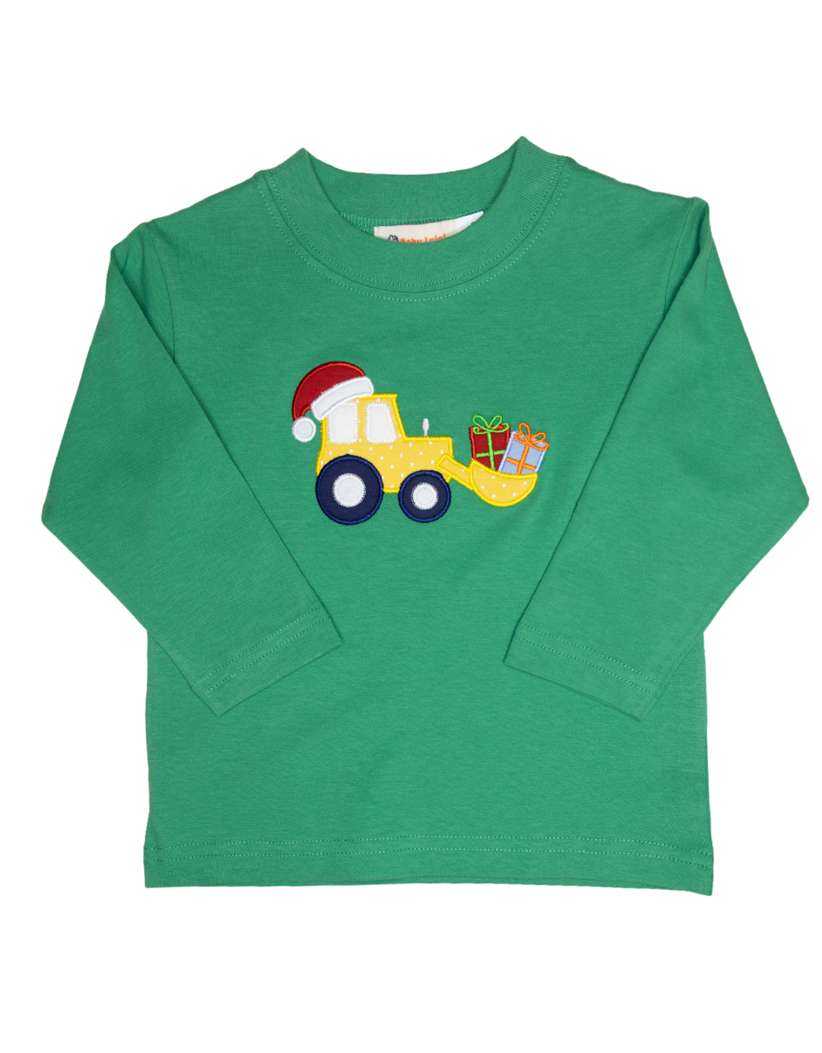 Luigi F26 LS Shirt Green Christmas Front Loader