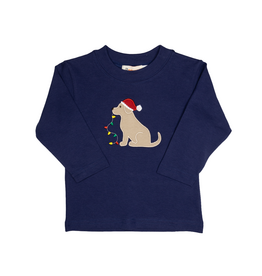 Luigi Long Sleeve Shirt Navy Lab with Lights