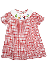 Banana Split 212 Christmas Eve Smocked Bishop Dress