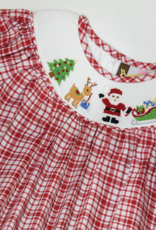 Banana Split 212 Christmas Eve Smocked Bishop Dress