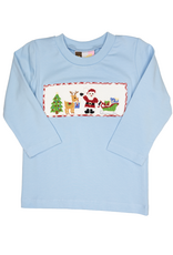 Banana Split 214 Christmas Eve Smocked Shirt