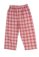 Banana Split 214 Red Plaid Pant