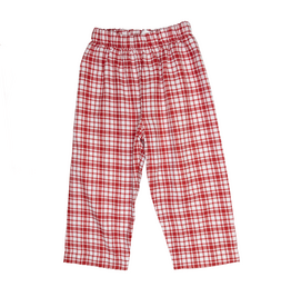 Banana Split Red Plaid Pant