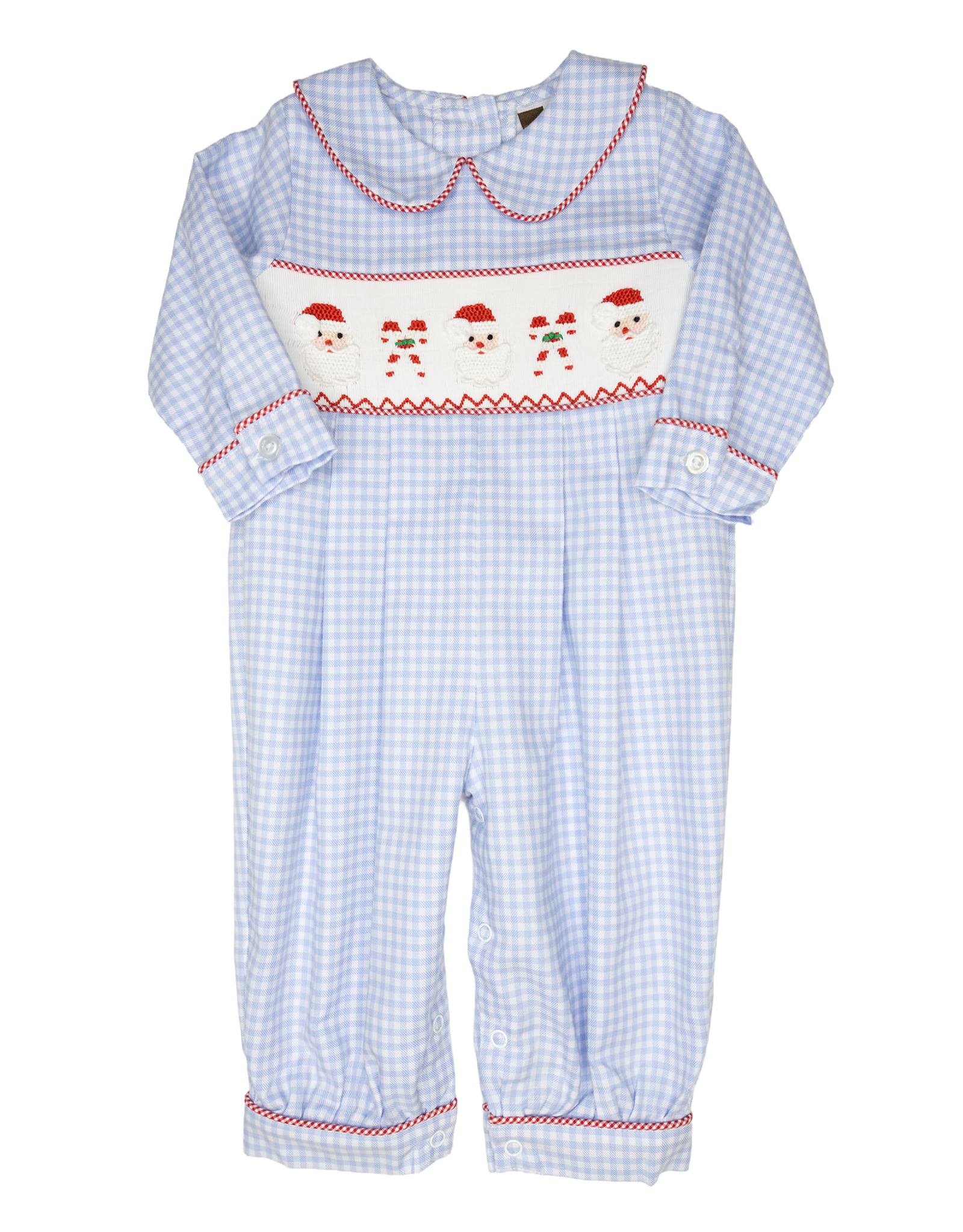 Banana Split 206 HO HO HO Smocked Longall