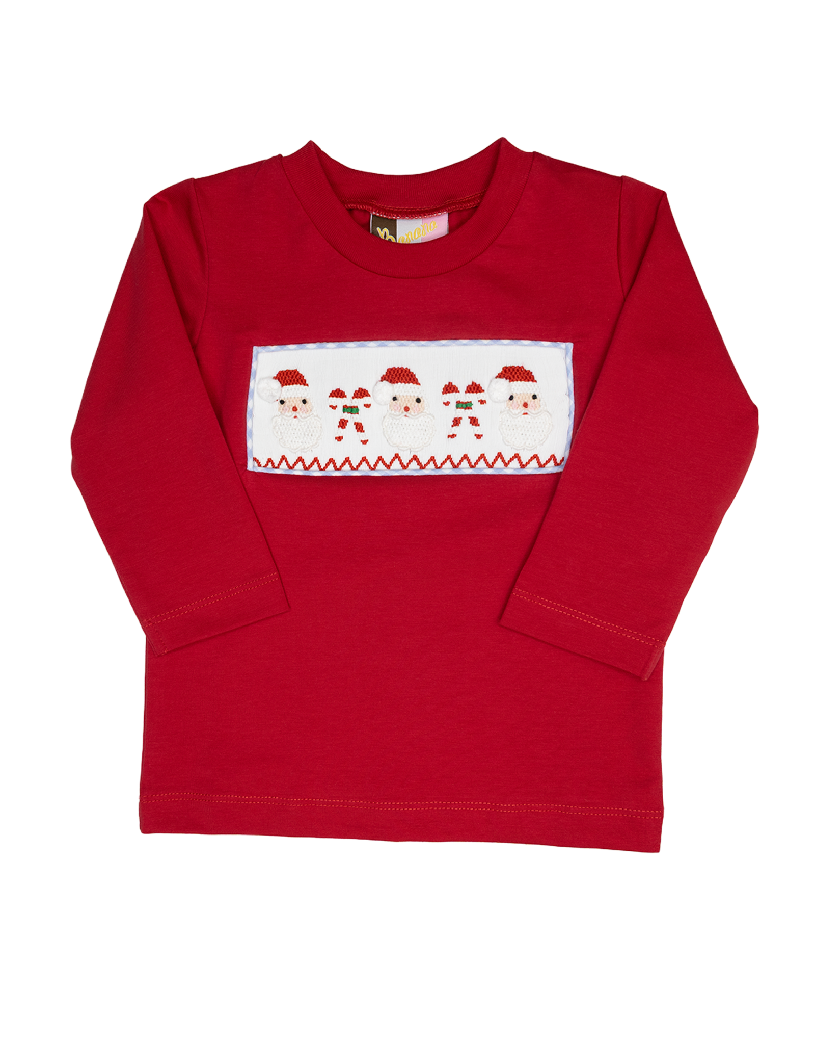 Banana Split 204 HO HO HO Smocked Shirt