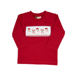 Banana Split HO HO HO Smocked Shirt