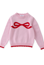 Swoon Baby 2699 Pink w/ Red Bow Sweater