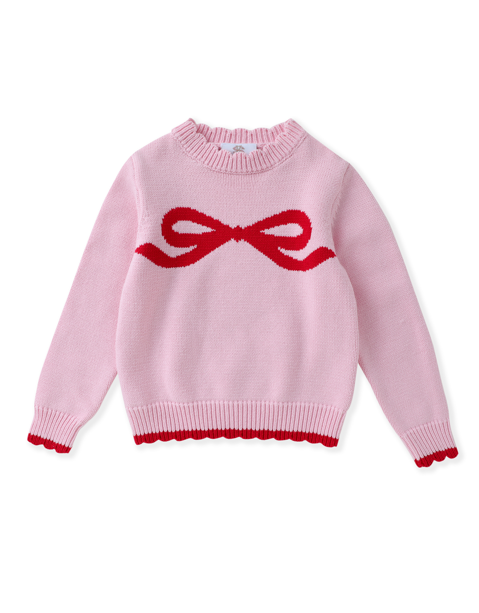 Swoon Baby 2699 Pink w/ Red Bow Sweater