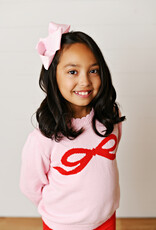 Swoon Baby 2699 Pink w/ Red Bow Sweater