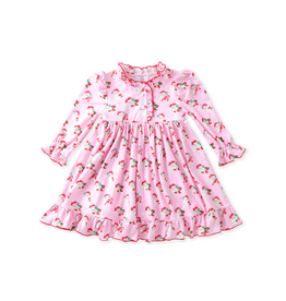 Swoon Baby Pink Santa Play Dress
