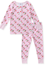 Swoon Baby 2685 Pink Santa 2pc PJ