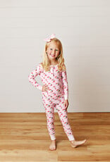 Swoon Baby 2685 Pink Santa 2pc PJ