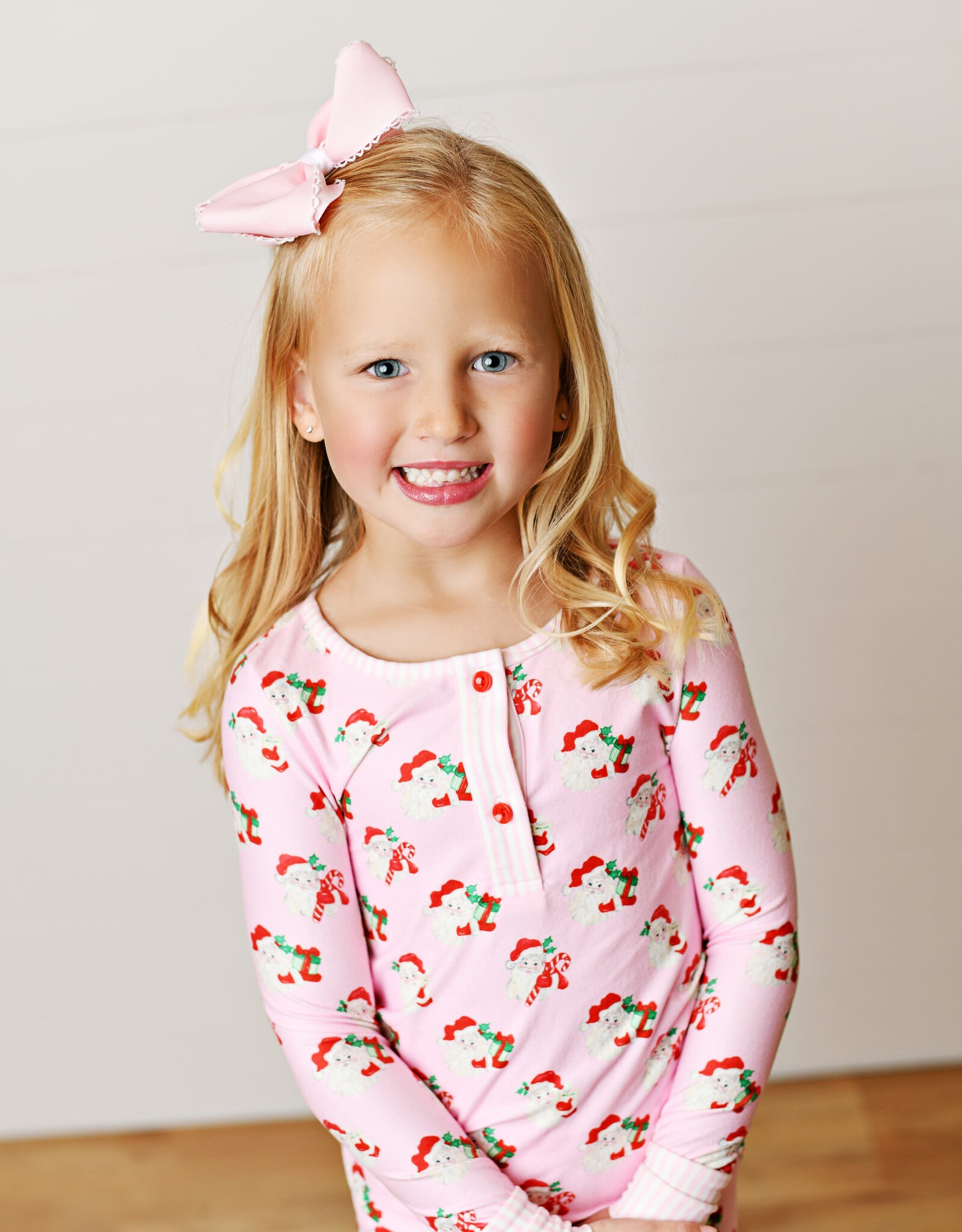 Swoon Baby 2685 Pink Santa 2pc PJ
