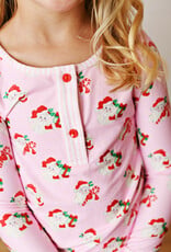 Swoon Baby 2685 Pink Santa 2pc PJ
