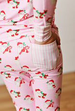 Swoon Baby 2685 Pink Santa 2pc PJ