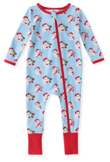 Swoon Baby 2689 Blue Santa Layette