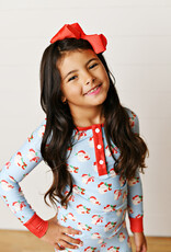 Swoon Baby 2687 Blue Santa 2pc PJ