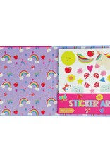 Floss and Rock Rainbow Fairy Sticker Art