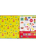 Floss and Rock Construction Sticker Art