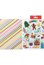 Floss and Rock Scribble Sniffs Coloring Book Christmas