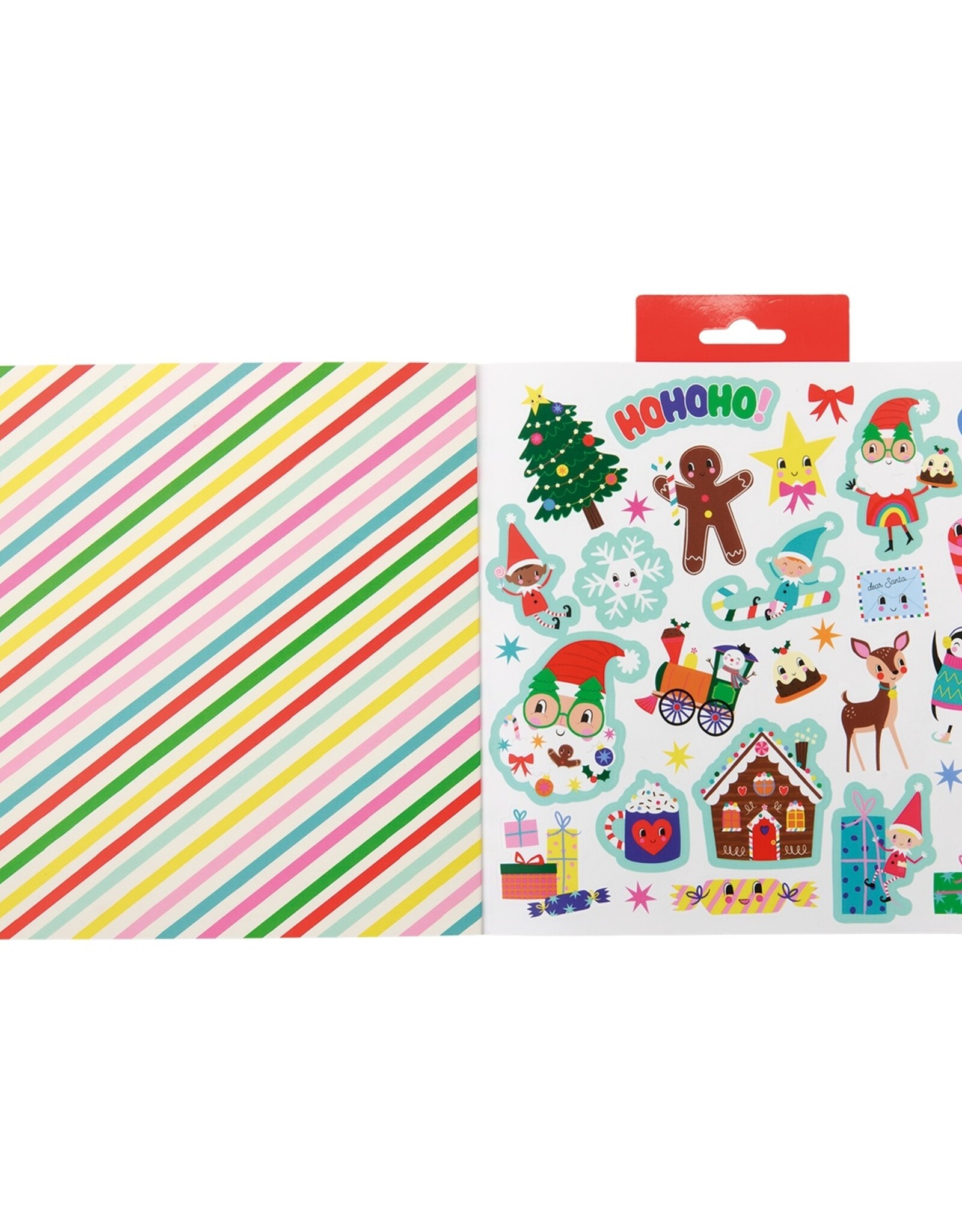 Floss and Rock Scribble Sniffs Coloring Book Christmas