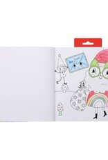 Floss and Rock Scribble Sniffs Coloring Book Christmas