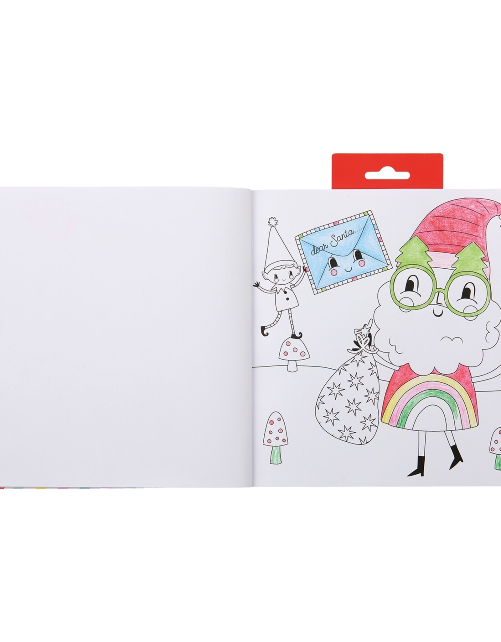Floss and Rock Scribble Sniffs Coloring Book Christmas