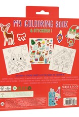 Floss and Rock Scribble Sniffs Coloring Book Christmas