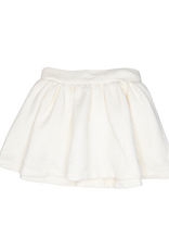 Lulu Bebe LBF26 Sofie Ivory Tweed Skirt