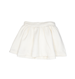 Lulu Bebe Sofie Ivory Tweed Skirt