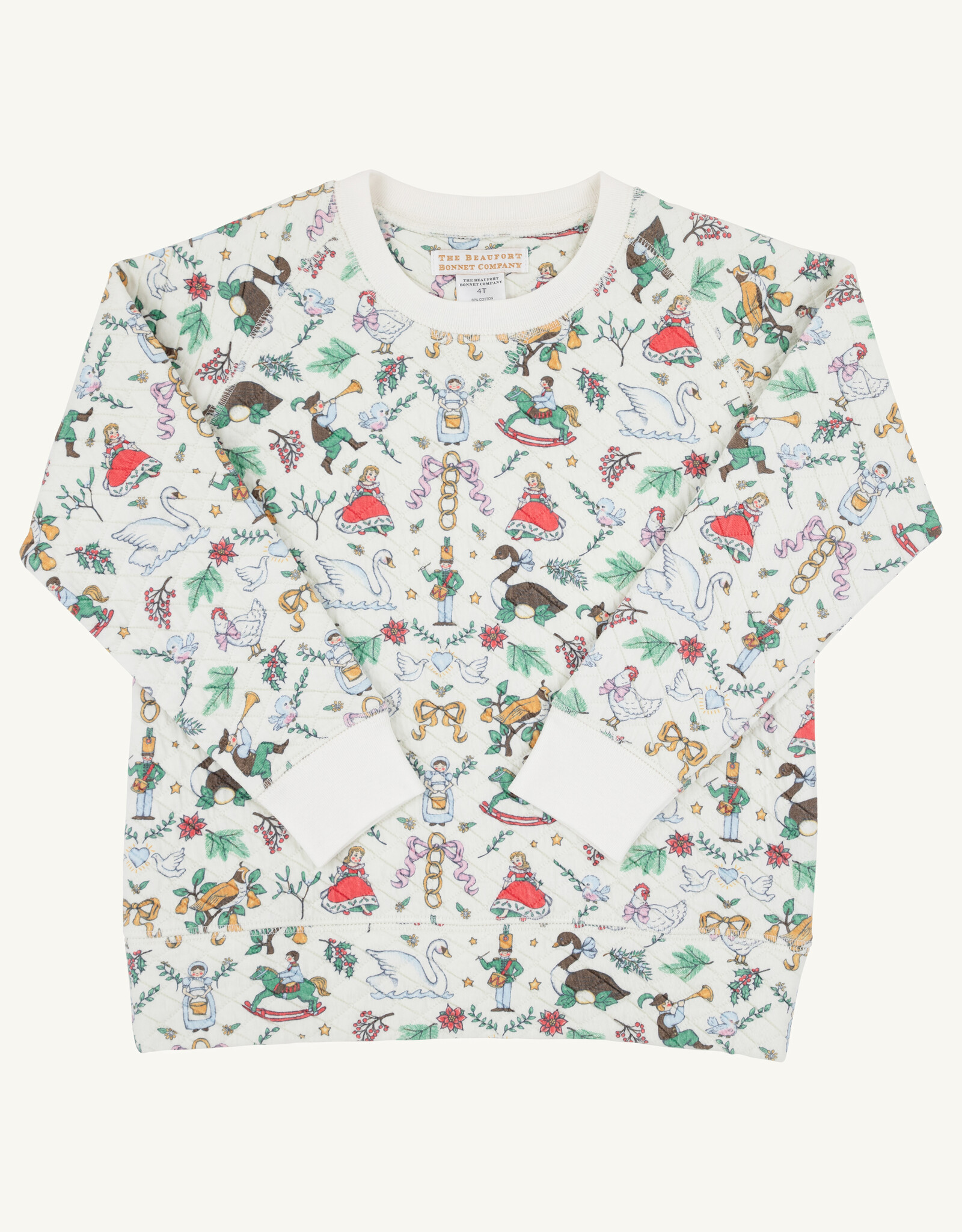 TBBC Cassidy Crewneck Quilted 12 Days of Christmas