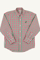 TBBC Deans List Dress Shirt Richmond Red/Kelly Green Gingham
