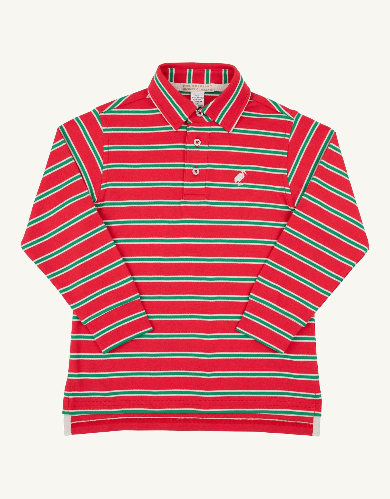 TBBC Prim Proper Polo Richmond Red/Kelly Green